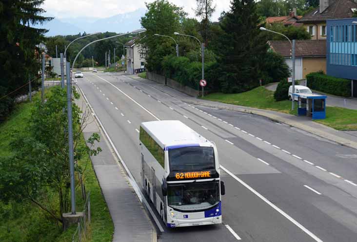 Transport Lausanne Alexander Dennis Enviro500MMC 541